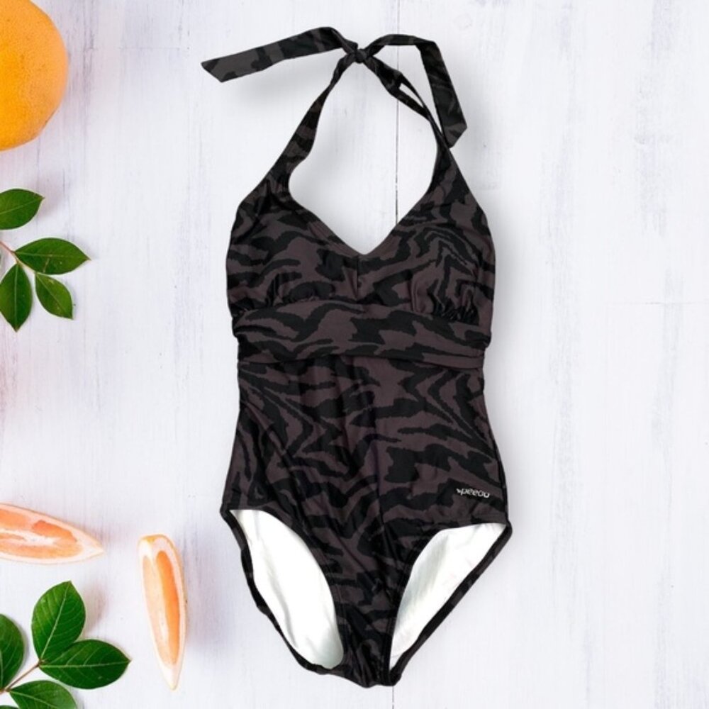 Speedo Animal Print Swimsuit